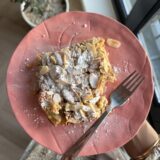 Apple almond baked oats