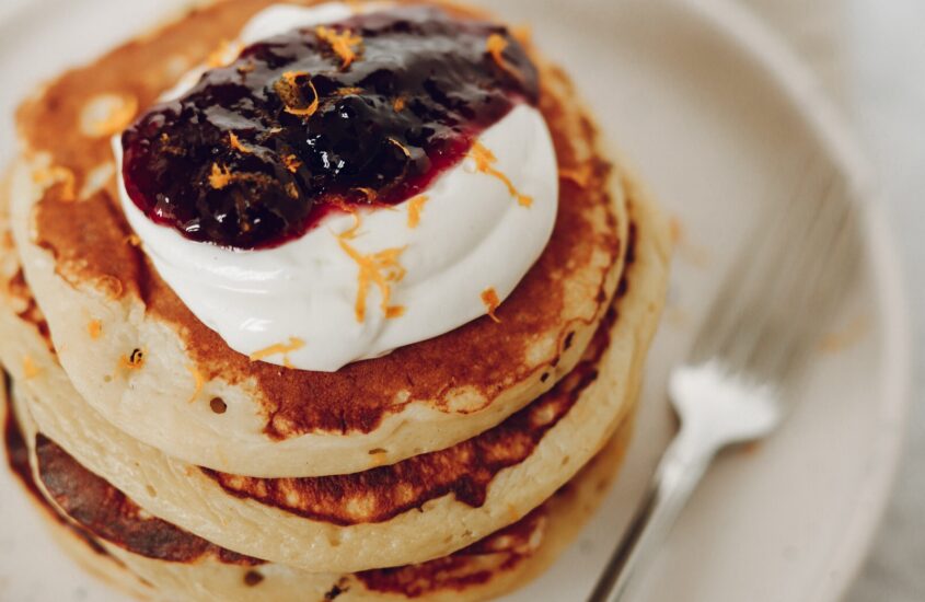 Cottage cheese pancakes